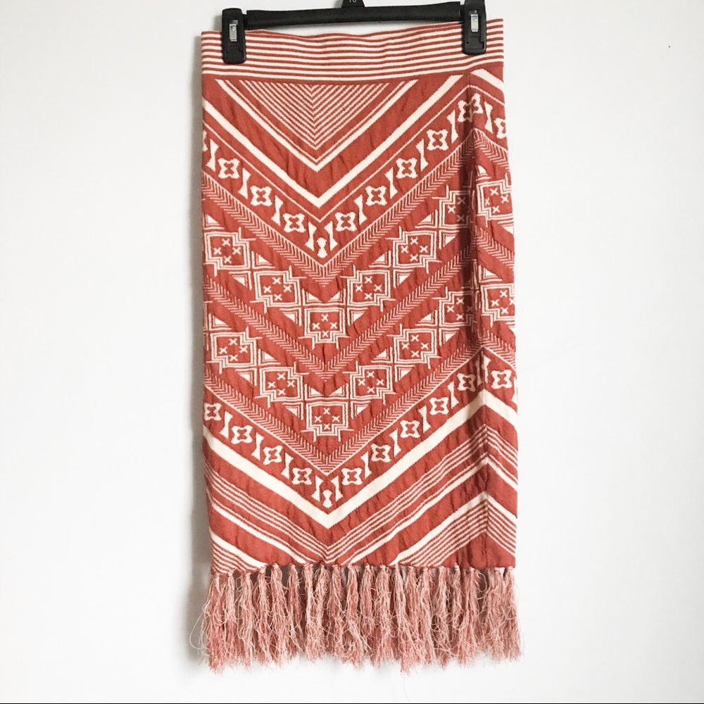 Monoreno Knit Pencil Skirt